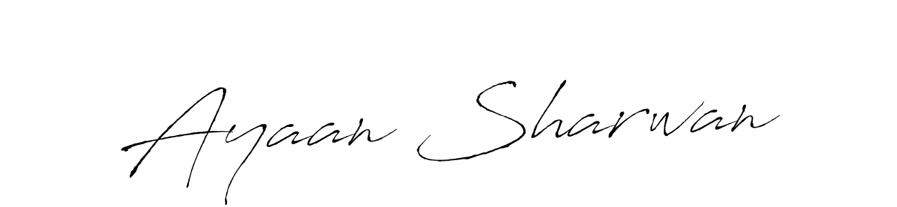 Similarly Antro_Vectra is the best handwritten signature design. Signature creator online .You can use it as an online autograph creator for name Ayaan Sharwan. Ayaan Sharwan signature style 6 images and pictures png