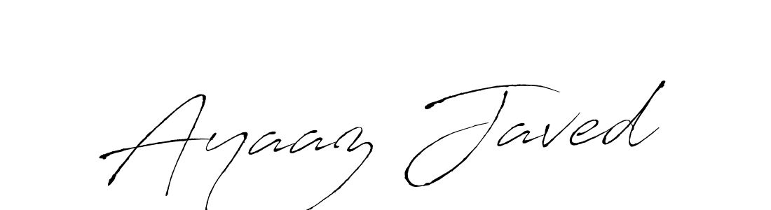 Make a beautiful signature design for name Ayaaz Javed. With this signature (Antro_Vectra) style, you can create a handwritten signature for free. Ayaaz Javed signature style 6 images and pictures png