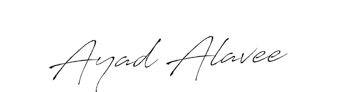 Make a beautiful signature design for name Ayad Alavee. Use this online signature maker to create a handwritten signature for free. Ayad Alavee signature style 6 images and pictures png