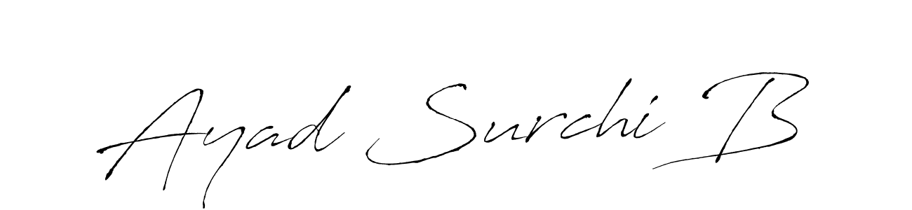 Best and Professional Signature Style for Ayad Surchi B. Antro_Vectra Best Signature Style Collection. Ayad Surchi B signature style 6 images and pictures png