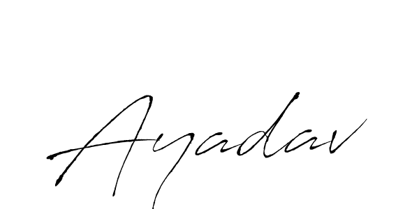 Ayadav stylish signature style. Best Handwritten Sign (Antro_Vectra) for my name. Handwritten Signature Collection Ideas for my name Ayadav. Ayadav signature style 6 images and pictures png