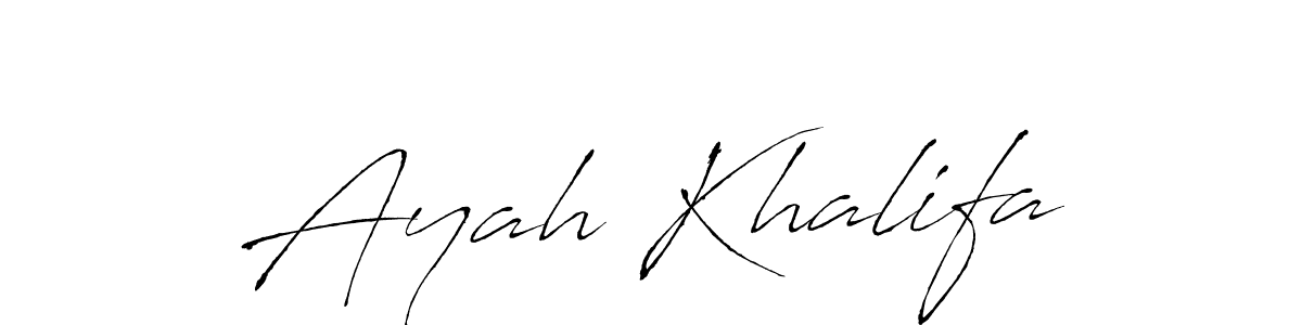 You can use this online signature creator to create a handwritten signature for the name Ayah Khalifa. This is the best online autograph maker. Ayah Khalifa signature style 6 images and pictures png