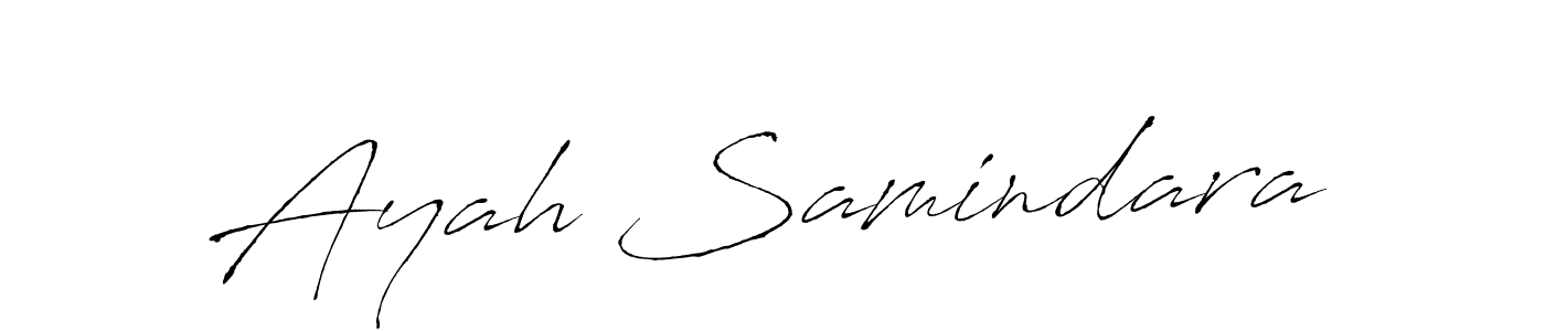 Once you've used our free online signature maker to create your best signature Antro_Vectra style, it's time to enjoy all of the benefits that Ayah Samindara name signing documents. Ayah Samindara signature style 6 images and pictures png