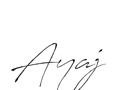 Create a beautiful signature design for name Ayaj. With this signature (Antro_Vectra) fonts, you can make a handwritten signature for free. Ayaj signature style 6 images and pictures png