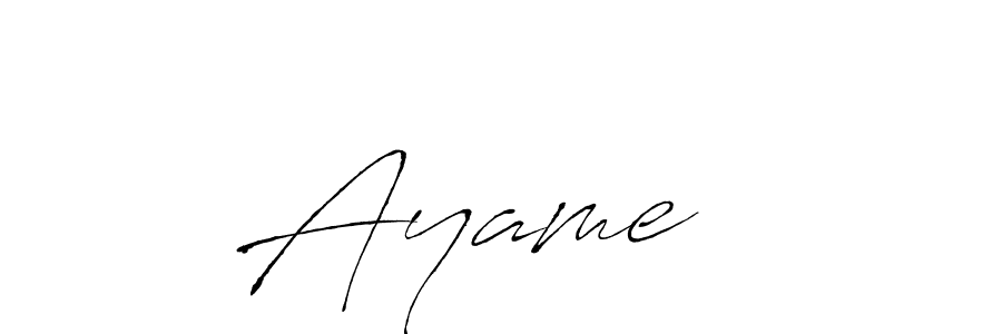 Similarly Antro_Vectra is the best handwritten signature design. Signature creator online .You can use it as an online autograph creator for name Ayame ♡. Ayame ♡ signature style 6 images and pictures png