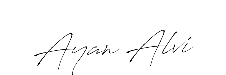 Make a short Ayan Alvi signature style. Manage your documents anywhere anytime using Antro_Vectra. Create and add eSignatures, submit forms, share and send files easily. Ayan Alvi signature style 6 images and pictures png