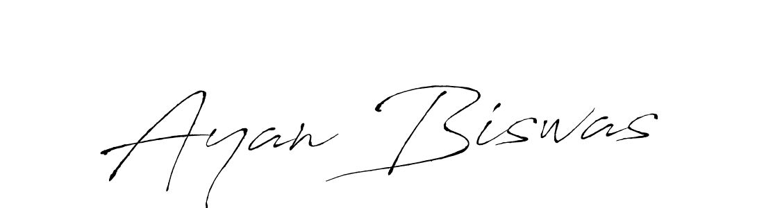 Ayan Biswas stylish signature style. Best Handwritten Sign (Antro_Vectra) for my name. Handwritten Signature Collection Ideas for my name Ayan Biswas. Ayan Biswas signature style 6 images and pictures png