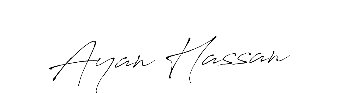 Make a beautiful signature design for name Ayan Hassan. Use this online signature maker to create a handwritten signature for free. Ayan Hassan signature style 6 images and pictures png