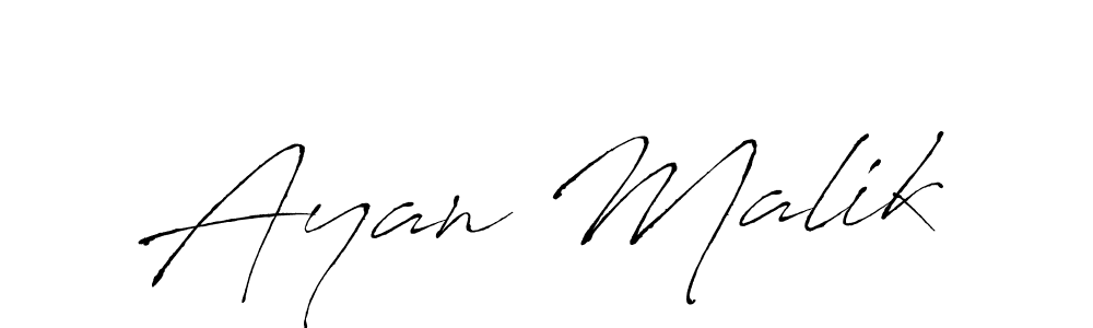 It looks lik you need a new signature style for name Ayan Malik. Design unique handwritten (Antro_Vectra) signature with our free signature maker in just a few clicks. Ayan Malik signature style 6 images and pictures png