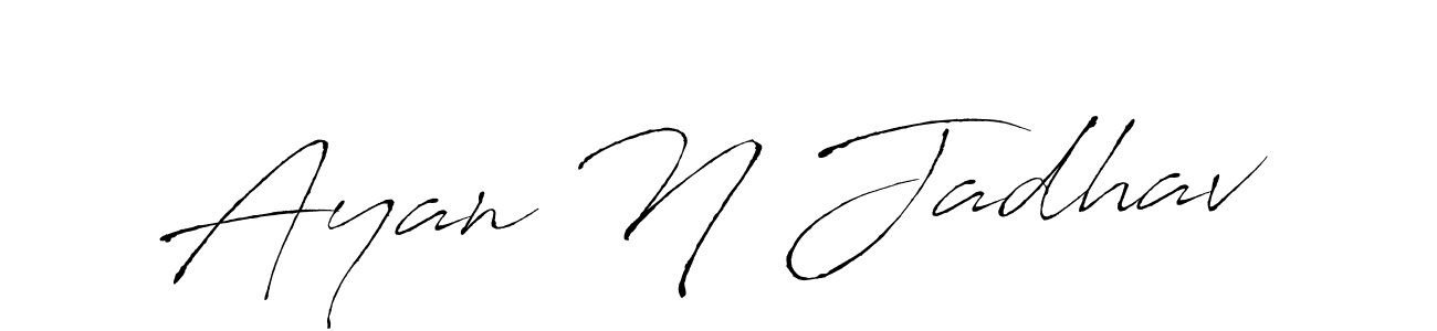 You should practise on your own different ways (Antro_Vectra) to write your name (Ayan N Jadhav) in signature. don't let someone else do it for you. Ayan N Jadhav signature style 6 images and pictures png