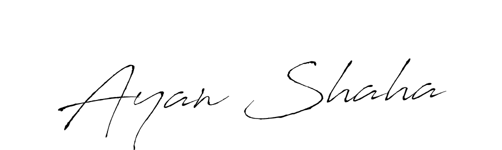 You should practise on your own different ways (Antro_Vectra) to write your name (Ayan Shaha) in signature. don't let someone else do it for you. Ayan Shaha signature style 6 images and pictures png