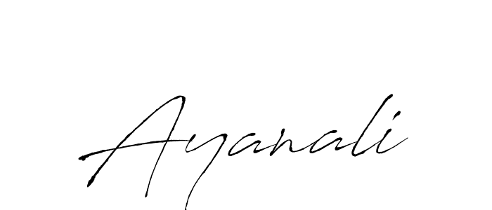 How to make Ayanali name signature. Use Antro_Vectra style for creating short signs online. This is the latest handwritten sign. Ayanali signature style 6 images and pictures png