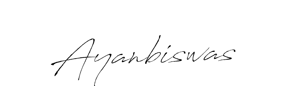 Create a beautiful signature design for name Ayanbiswas. With this signature (Antro_Vectra) fonts, you can make a handwritten signature for free. Ayanbiswas signature style 6 images and pictures png