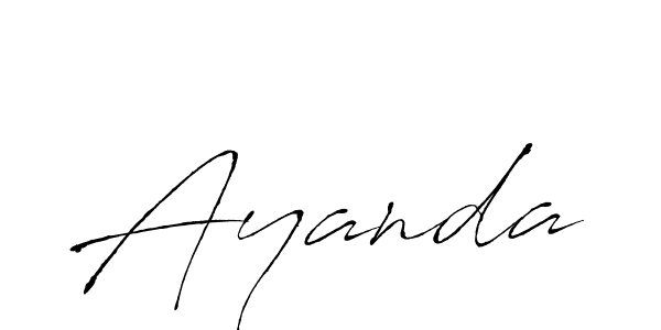 Also You can easily find your signature by using the search form. We will create Ayanda name handwritten signature images for you free of cost using Antro_Vectra sign style. Ayanda signature style 6 images and pictures png