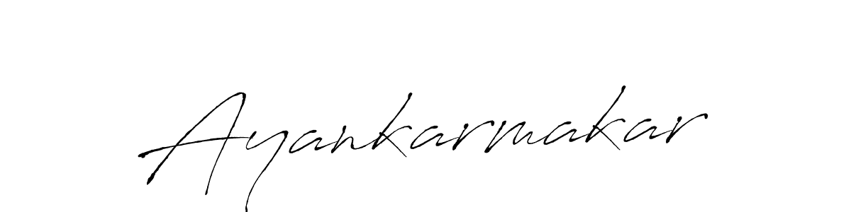 Make a beautiful signature design for name Ayankarmakar. With this signature (Antro_Vectra) style, you can create a handwritten signature for free. Ayankarmakar signature style 6 images and pictures png