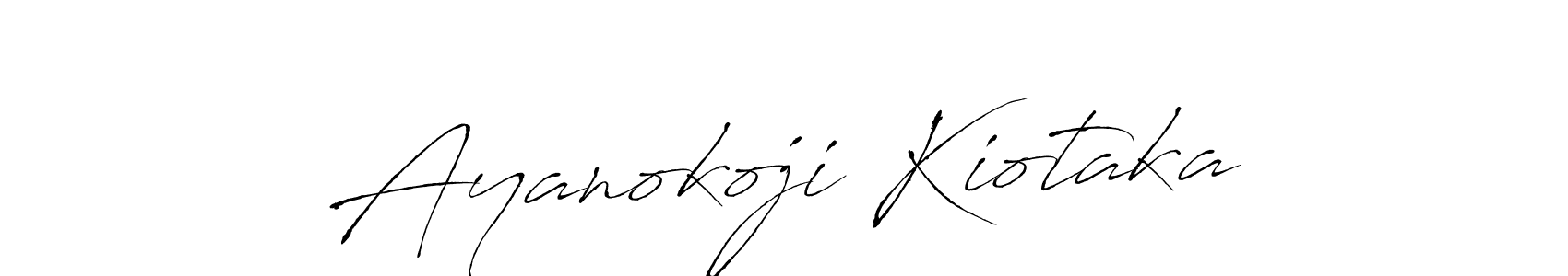 The best way (Antro_Vectra) to make a short signature is to pick only two or three words in your name. The name Ayanokoji Kiotaka include a total of six letters. For converting this name. Ayanokoji Kiotaka signature style 6 images and pictures png