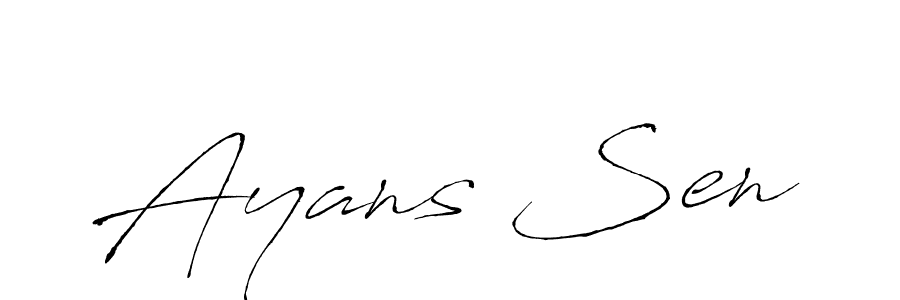 if you are searching for the best signature style for your name Ayans Sen. so please give up your signature search. here we have designed multiple signature styles  using Antro_Vectra. Ayans Sen signature style 6 images and pictures png