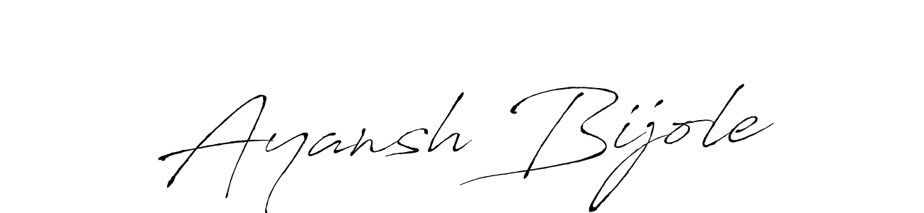 Use a signature maker to create a handwritten signature online. With this signature software, you can design (Antro_Vectra) your own signature for name Ayansh Bijole. Ayansh Bijole signature style 6 images and pictures png