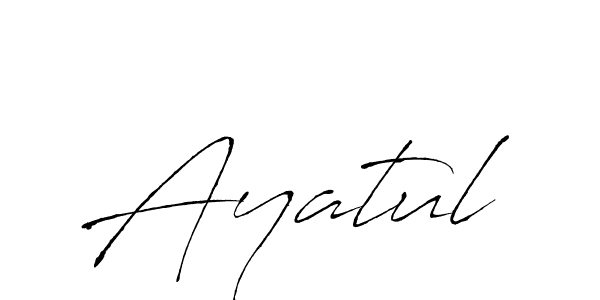 Here are the top 10 professional signature styles for the name Ayatul. These are the best autograph styles you can use for your name. Ayatul signature style 6 images and pictures png