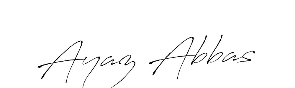 How to make Ayaz Abbas signature? Antro_Vectra is a professional autograph style. Create handwritten signature for Ayaz Abbas name. Ayaz Abbas signature style 6 images and pictures png