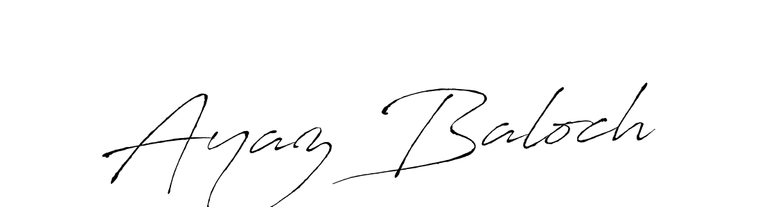 Use a signature maker to create a handwritten signature online. With this signature software, you can design (Antro_Vectra) your own signature for name Ayaz Baloch. Ayaz Baloch signature style 6 images and pictures png