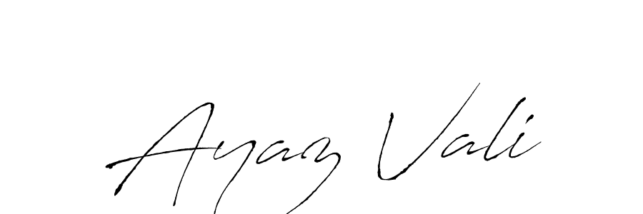 How to make Ayaz Vali signature? Antro_Vectra is a professional autograph style. Create handwritten signature for Ayaz Vali name. Ayaz Vali signature style 6 images and pictures png