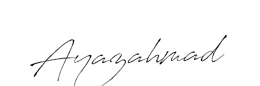 Make a beautiful signature design for name Ayazahmad. Use this online signature maker to create a handwritten signature for free. Ayazahmad signature style 6 images and pictures png