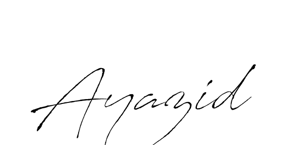 The best way (Antro_Vectra) to make a short signature is to pick only two or three words in your name. The name Ayazid include a total of six letters. For converting this name. Ayazid signature style 6 images and pictures png