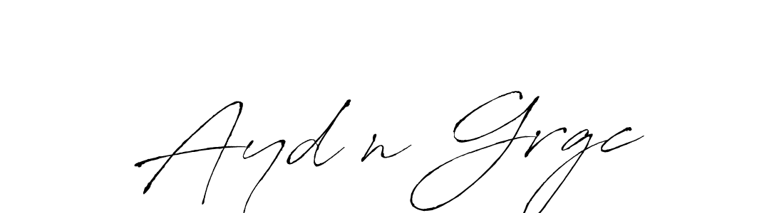 if you are searching for the best signature style for your name Aydın Grgc. so please give up your signature search. here we have designed multiple signature styles  using Antro_Vectra. Aydın Grgc signature style 6 images and pictures png