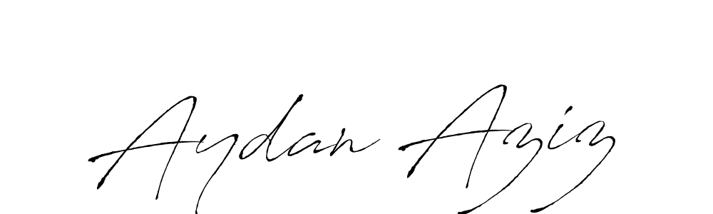if you are searching for the best signature style for your name Aydan Aziz. so please give up your signature search. here we have designed multiple signature styles  using Antro_Vectra. Aydan Aziz signature style 6 images and pictures png