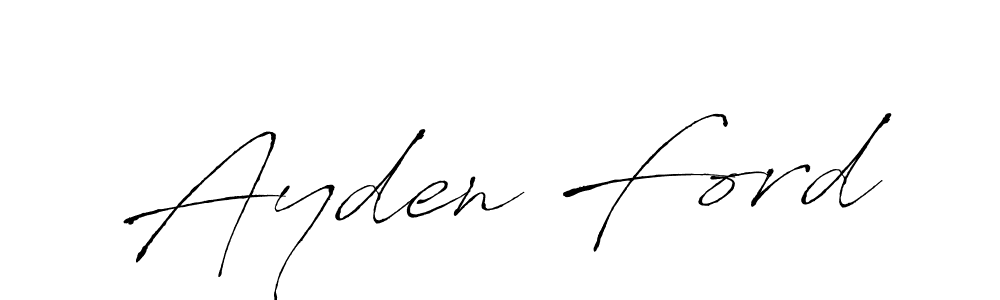 Create a beautiful signature design for name Ayden Ford. With this signature (Antro_Vectra) fonts, you can make a handwritten signature for free. Ayden Ford signature style 6 images and pictures png