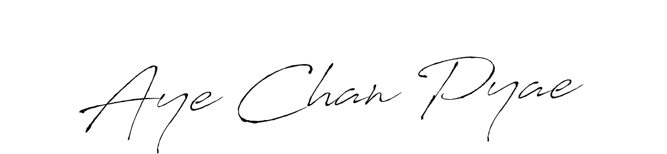 if you are searching for the best signature style for your name Aye Chan Pyae. so please give up your signature search. here we have designed multiple signature styles  using Antro_Vectra. Aye Chan Pyae signature style 6 images and pictures png