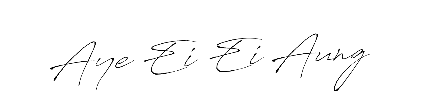 Make a beautiful signature design for name Aye Ei Ei Aung. Use this online signature maker to create a handwritten signature for free. Aye Ei Ei Aung signature style 6 images and pictures png