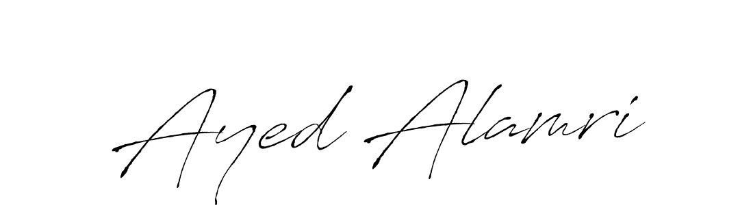 Similarly Antro_Vectra is the best handwritten signature design. Signature creator online .You can use it as an online autograph creator for name Ayed Alamri. Ayed Alamri signature style 6 images and pictures png