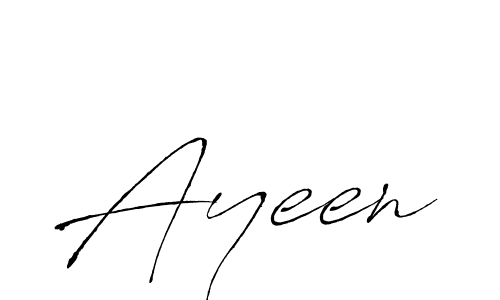 Make a beautiful signature design for name Ayeen. With this signature (Antro_Vectra) style, you can create a handwritten signature for free. Ayeen signature style 6 images and pictures png