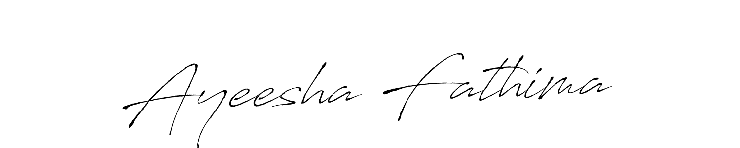 Also we have Ayeesha Fathima name is the best signature style. Create professional handwritten signature collection using Antro_Vectra autograph style. Ayeesha Fathima signature style 6 images and pictures png