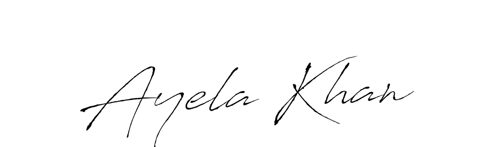 Antro_Vectra is a professional signature style that is perfect for those who want to add a touch of class to their signature. It is also a great choice for those who want to make their signature more unique. Get Ayela Khan name to fancy signature for free. Ayela Khan signature style 6 images and pictures png