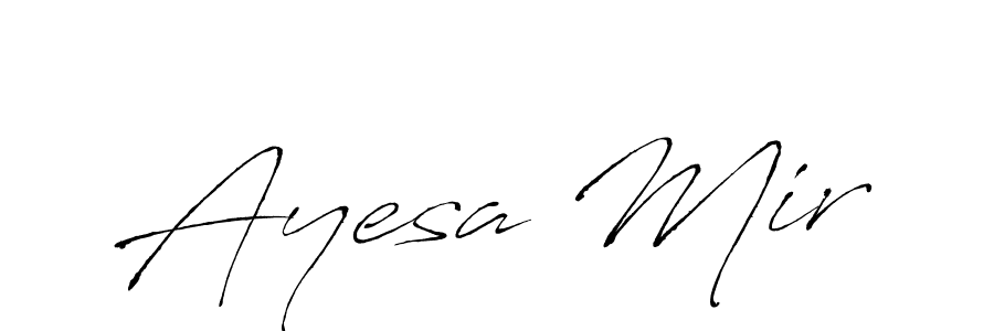 Similarly Antro_Vectra is the best handwritten signature design. Signature creator online .You can use it as an online autograph creator for name Ayesa Mir. Ayesa Mir signature style 6 images and pictures png