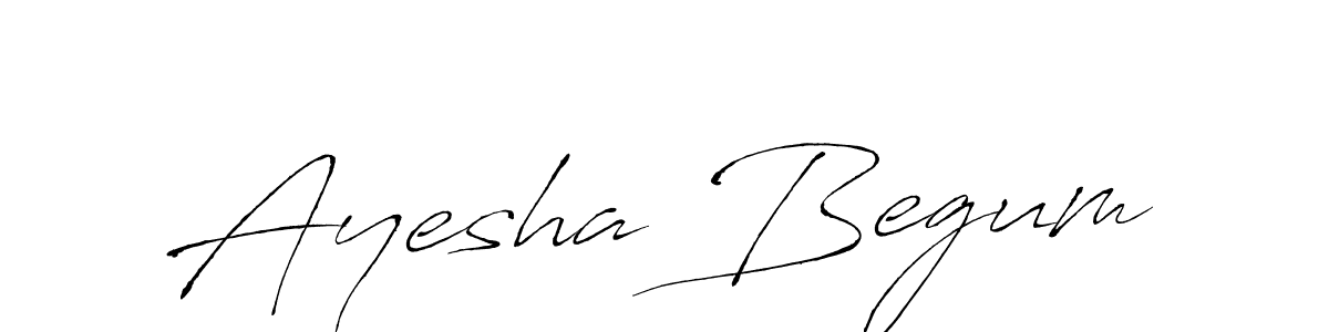 Use a signature maker to create a handwritten signature online. With this signature software, you can design (Antro_Vectra) your own signature for name Ayesha Begum. Ayesha Begum signature style 6 images and pictures png