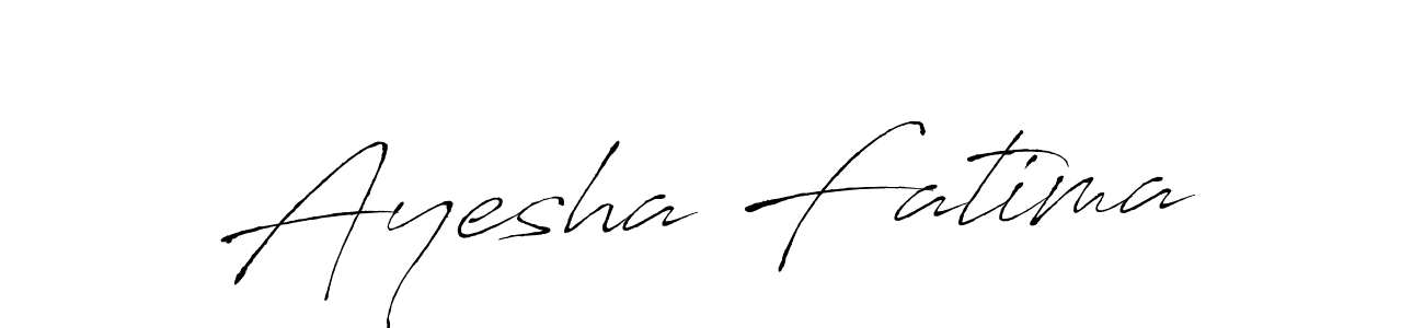 Ayesha Fatima stylish signature style. Best Handwritten Sign (Antro_Vectra) for my name. Handwritten Signature Collection Ideas for my name Ayesha Fatima. Ayesha Fatima signature style 6 images and pictures png