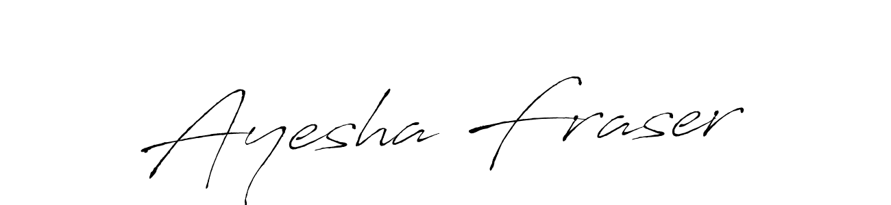 Also we have Ayesha Fraser name is the best signature style. Create professional handwritten signature collection using Antro_Vectra autograph style. Ayesha Fraser signature style 6 images and pictures png