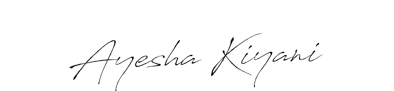 Use a signature maker to create a handwritten signature online. With this signature software, you can design (Antro_Vectra) your own signature for name Ayesha Kiyani. Ayesha Kiyani signature style 6 images and pictures png