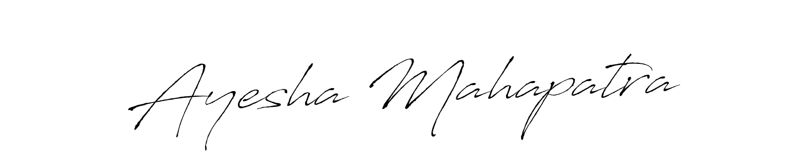 It looks lik you need a new signature style for name Ayesha Mahapatra. Design unique handwritten (Antro_Vectra) signature with our free signature maker in just a few clicks. Ayesha Mahapatra signature style 6 images and pictures png