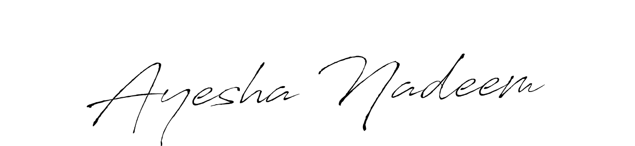 Here are the top 10 professional signature styles for the name Ayesha Nadeem. These are the best autograph styles you can use for your name. Ayesha Nadeem signature style 6 images and pictures png