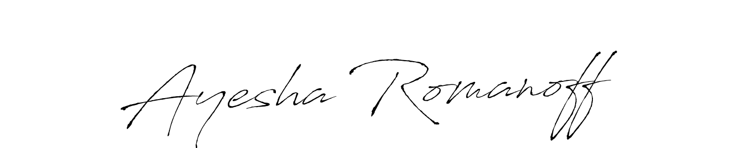 You can use this online signature creator to create a handwritten signature for the name Ayesha Romanoff. This is the best online autograph maker. Ayesha Romanoff signature style 6 images and pictures png