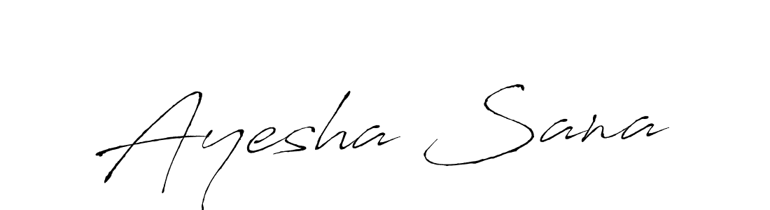 if you are searching for the best signature style for your name Ayesha Sana. so please give up your signature search. here we have designed multiple signature styles  using Antro_Vectra. Ayesha Sana signature style 6 images and pictures png