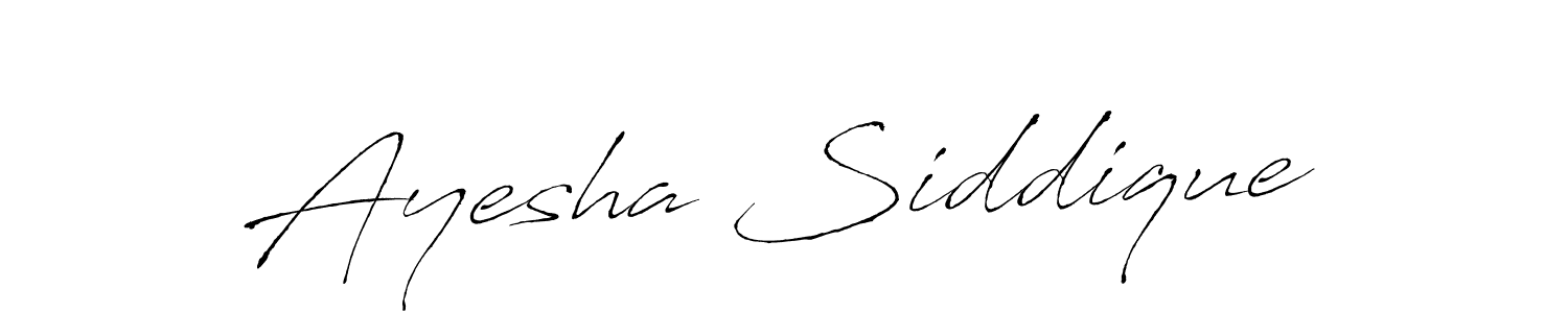 You should practise on your own different ways (Antro_Vectra) to write your name (Ayesha Siddique) in signature. don't let someone else do it for you. Ayesha Siddique signature style 6 images and pictures png