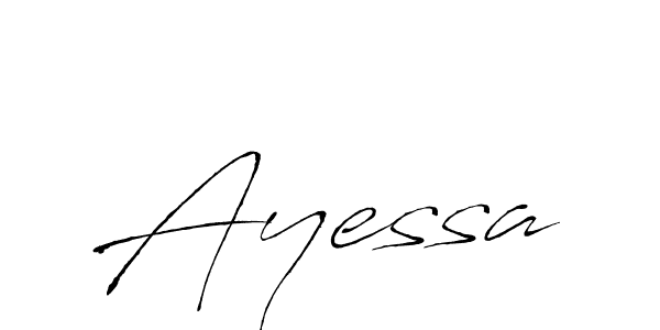 Ayessa stylish signature style. Best Handwritten Sign (Antro_Vectra) for my name. Handwritten Signature Collection Ideas for my name Ayessa. Ayessa signature style 6 images and pictures png