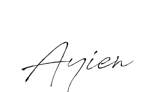 The best way (Antro_Vectra) to make a short signature is to pick only two or three words in your name. The name Ayien include a total of six letters. For converting this name. Ayien signature style 6 images and pictures png