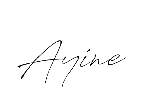 Also we have Ayine name is the best signature style. Create professional handwritten signature collection using Antro_Vectra autograph style. Ayine signature style 6 images and pictures png